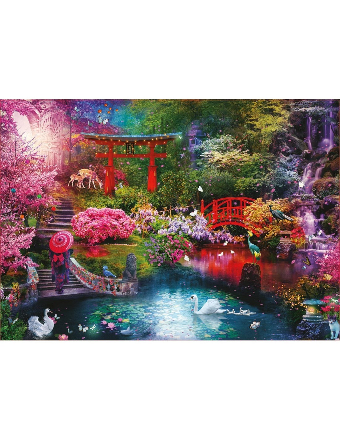Puzzle Jard&iacute;n Japon&eacute;s